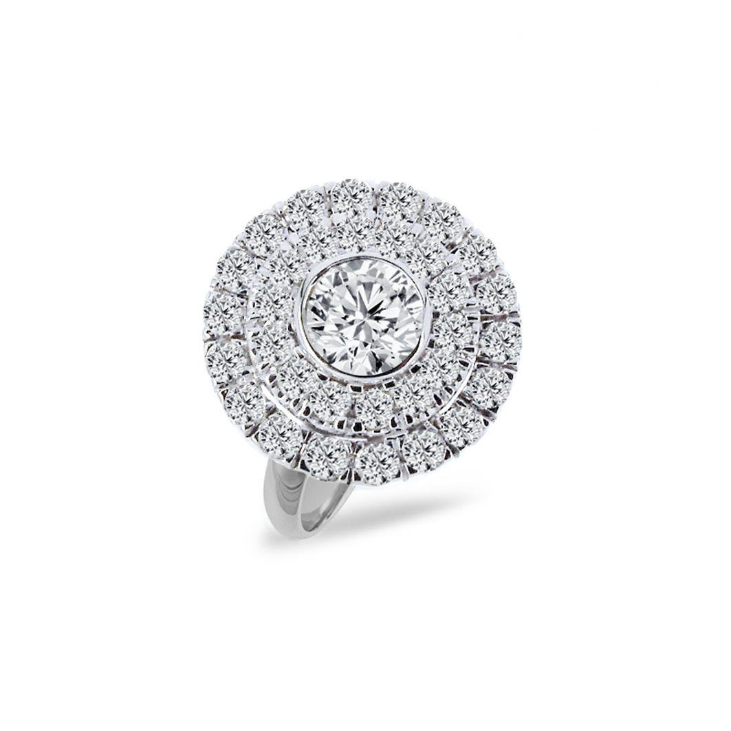 The ‘mushroom’ diamond ring